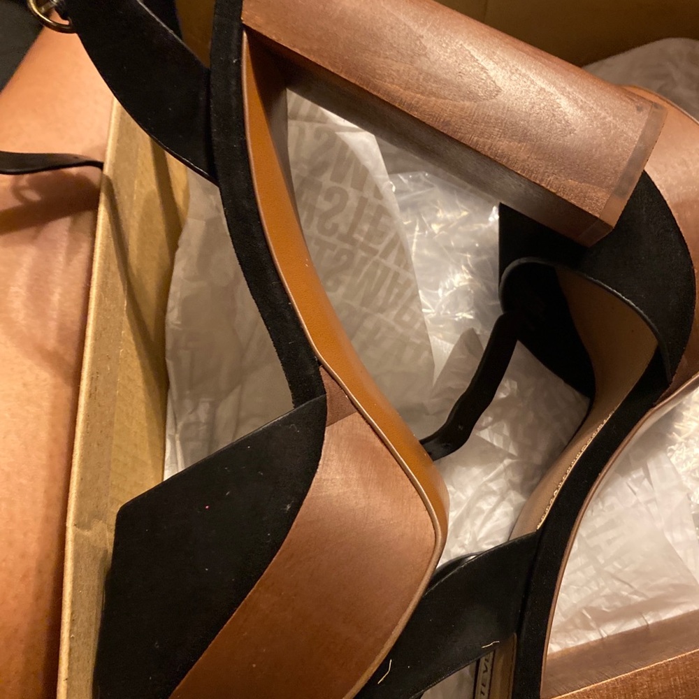Steve Madden McKinley Black Heels